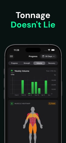 Lift Heavy: Strength Tracker Screenshot 8 of 9