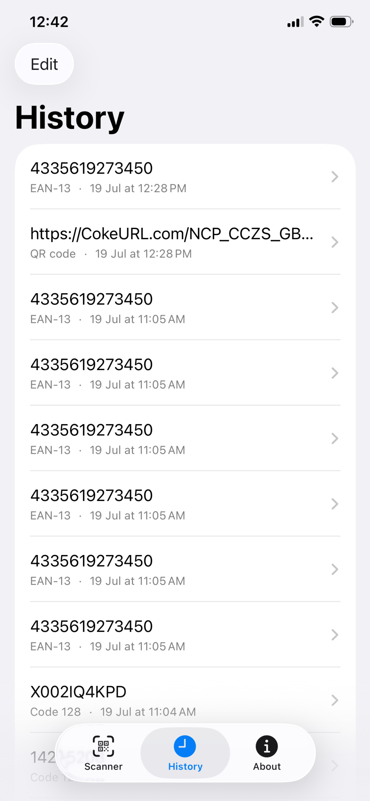 Decodely screenshot 2