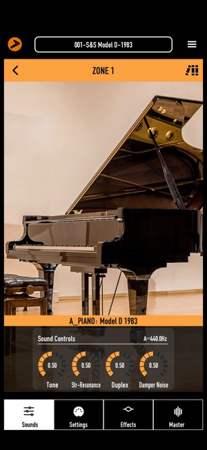 Screenshot of Numa Player