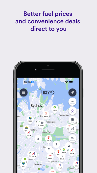 EzySt: Fuel and Shop Deals Screenshot