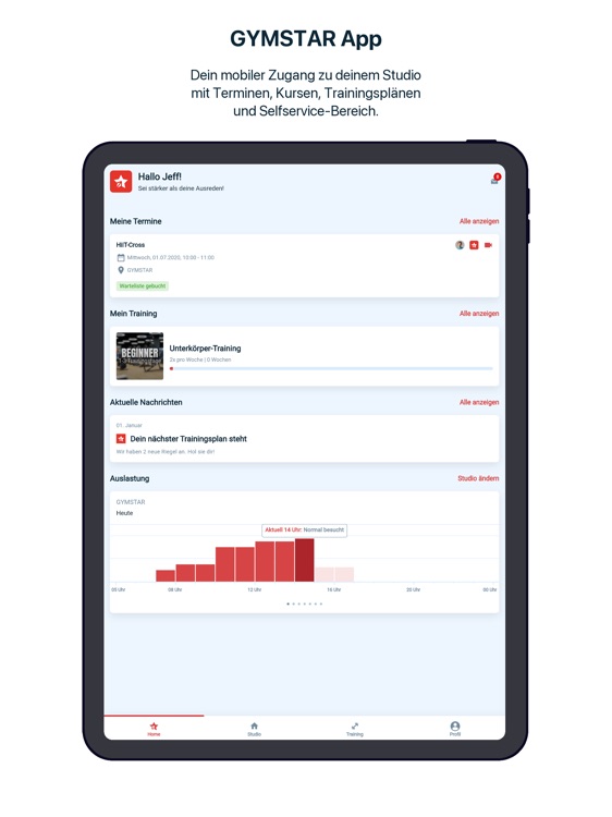 GYMSTAR - Connect with the gym
