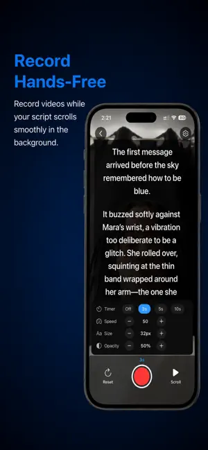 Teleprompter: Speak Easy screenshot 3