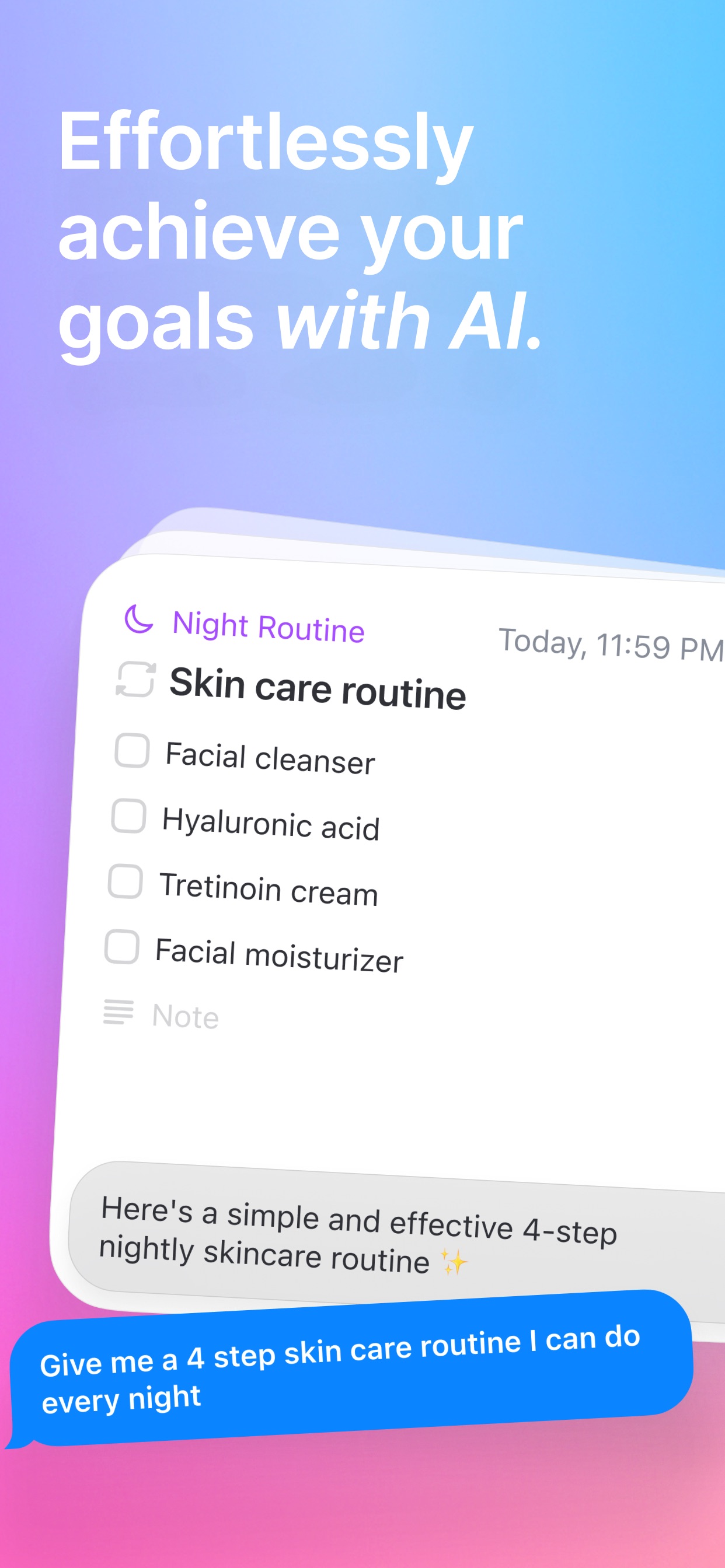 Screenshot 1 of Daily.ai