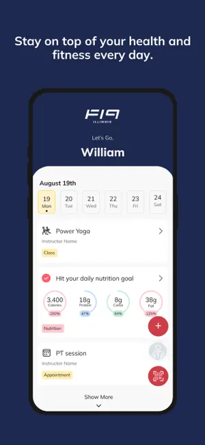 Fitness 19 Illinois screenshot 2