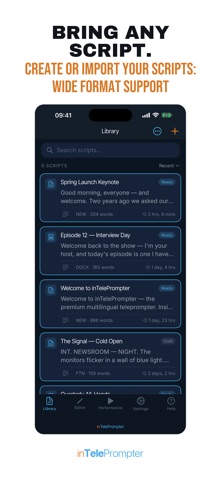 inTelePrompter screenshot 5