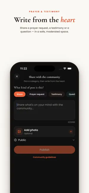Altar: Faith Dating, Community screenshot 3