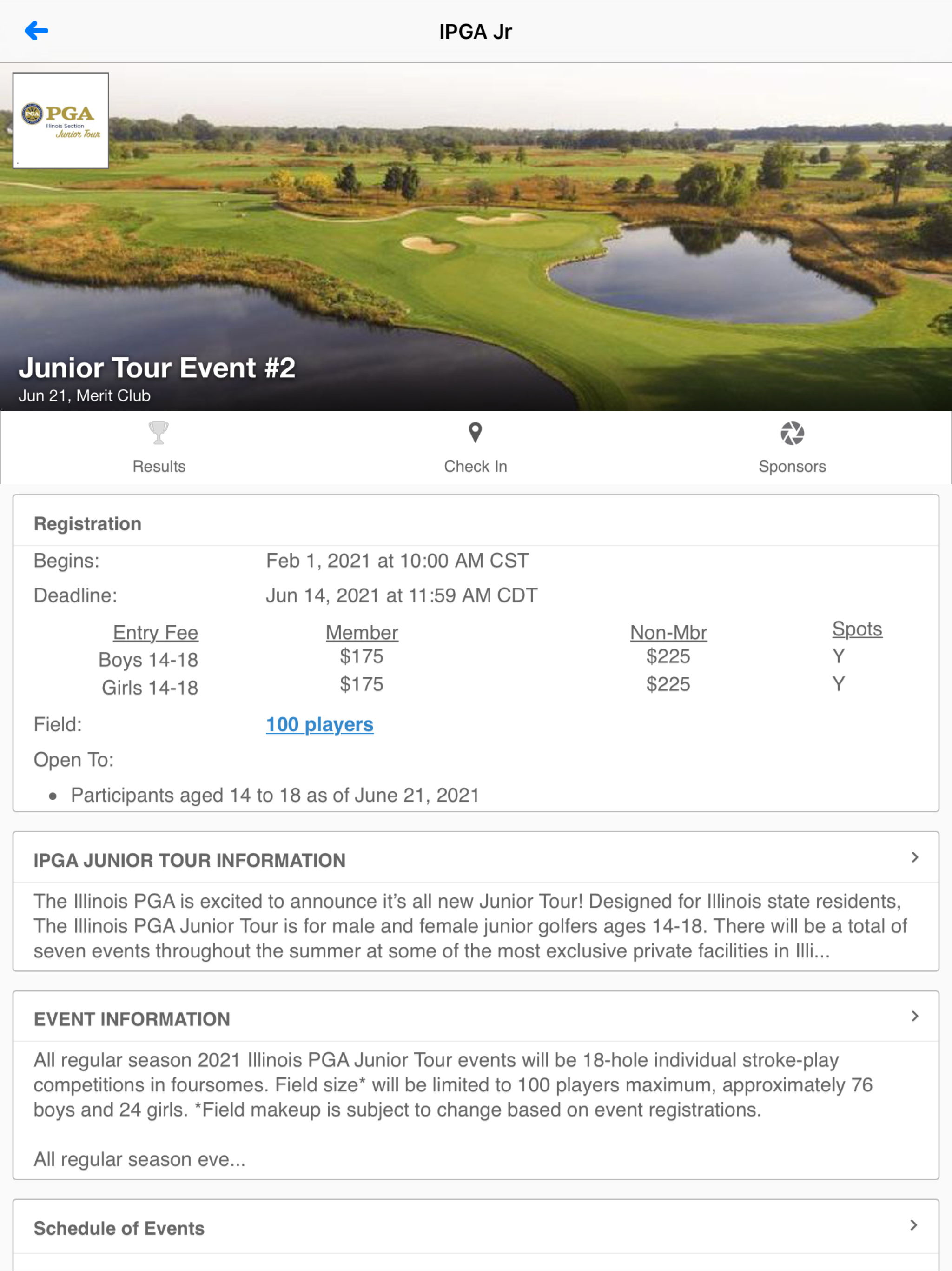 Illinois PGA Jr Golf