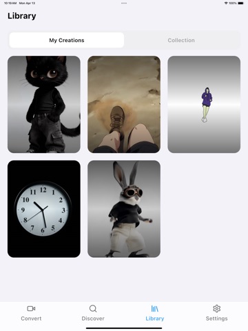 Video to GIF Convert & Maker iPad screenshot