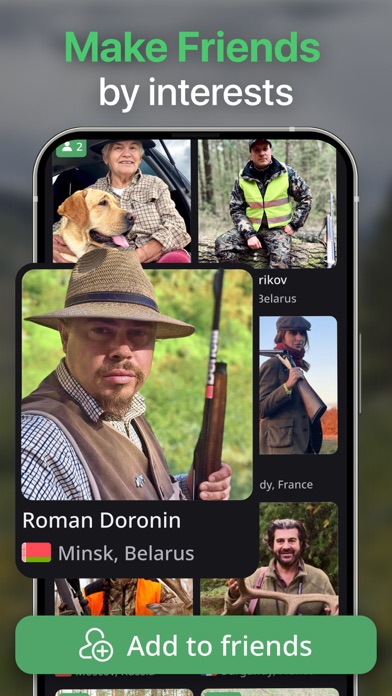 Screenshot 2 of UH.APP Hunting Social Network App