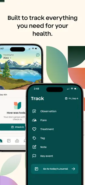 Folia: Health Symptom Tracker screenshot 1
