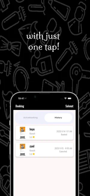 Salonat - App screenshot 4