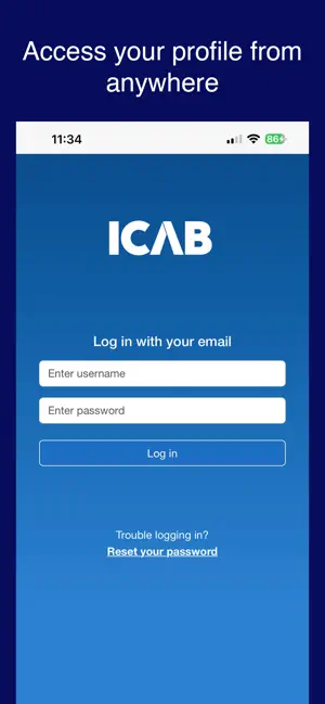 ICAB Mobile screenshot 1