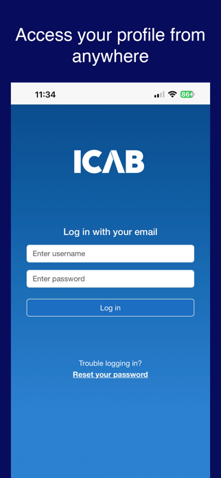 ICAB Mobile Screenshot 1 of 3