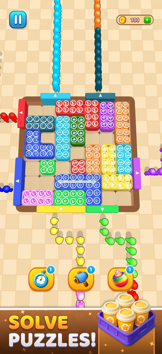 Coffee Sort: Block Puzzle Jam Screenshot 2 of 5