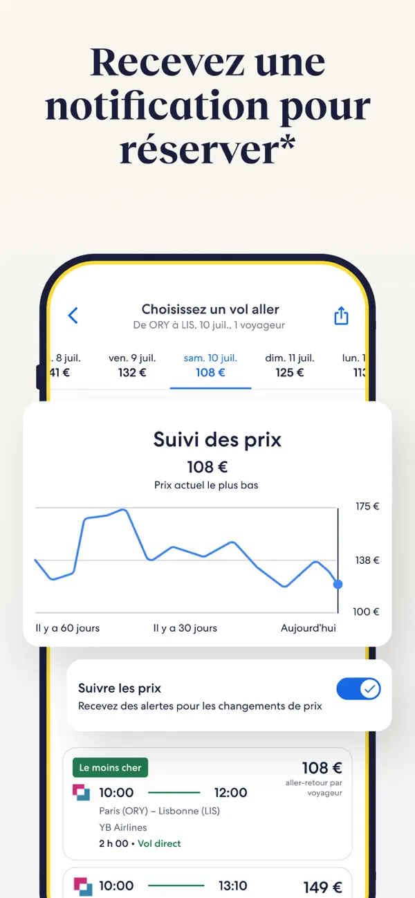 Screenshot #2 pour Expedia: Hôtel, Vols & Voiture