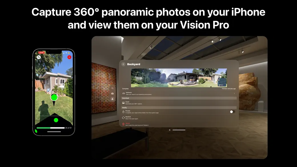 Teleport: 360° Camera screenshot 1