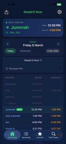 Gloucester Prayer Times Screenshot 3 of 6