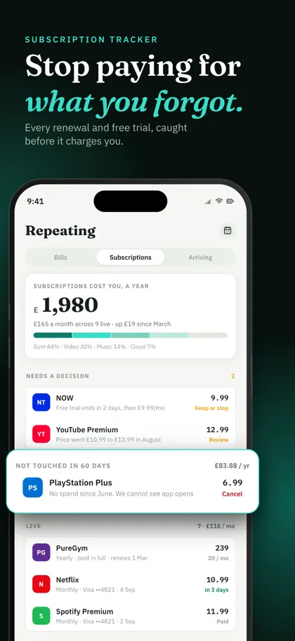 Pockito: AI Expense Tracker ekran görüntüsü 5 / 6