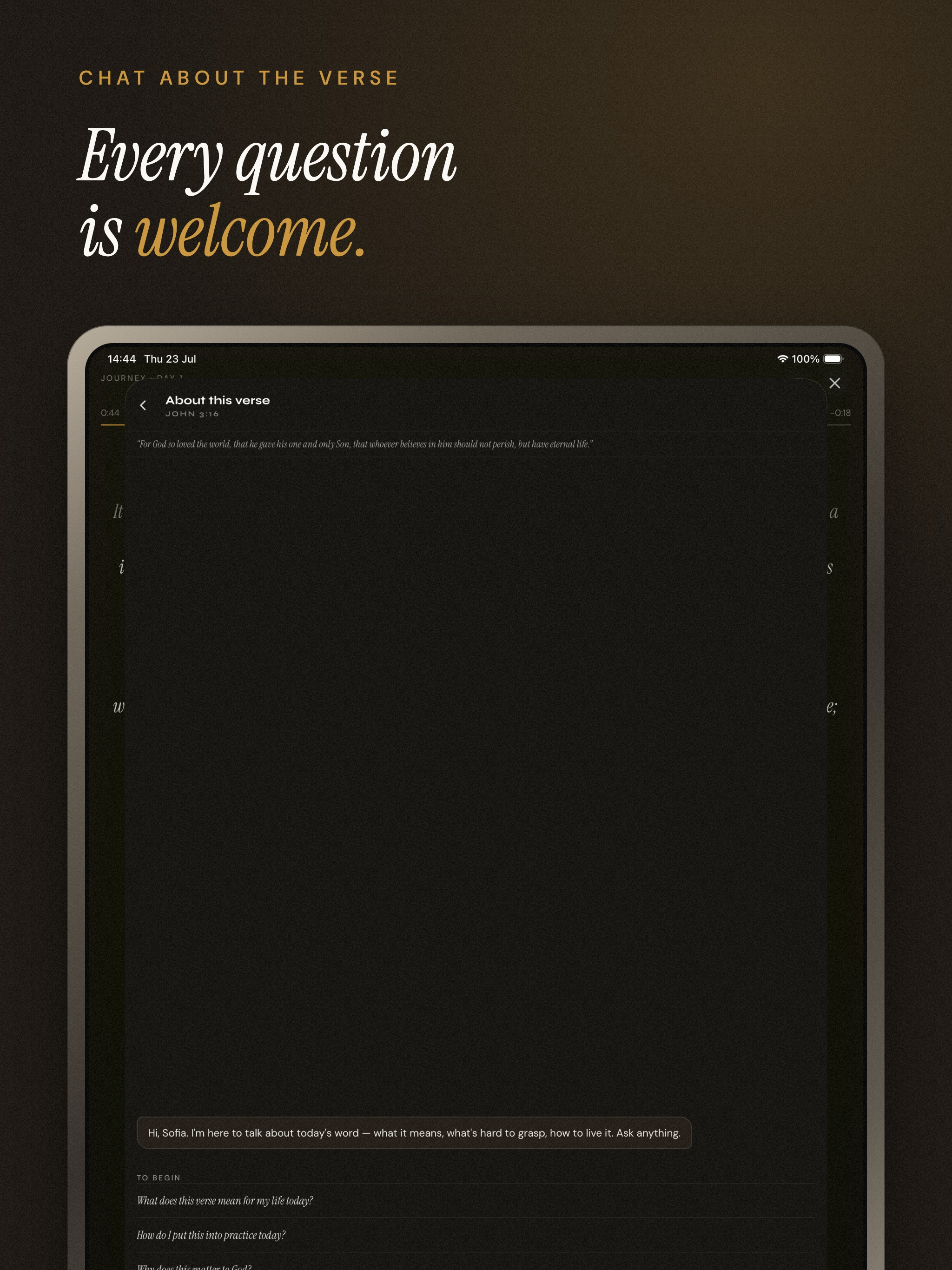 Verso: Daily Bible Verse screenshot 17