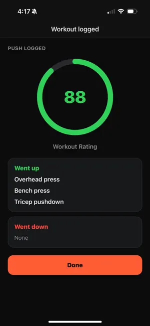 Push/Pull/Legs screenshot 2