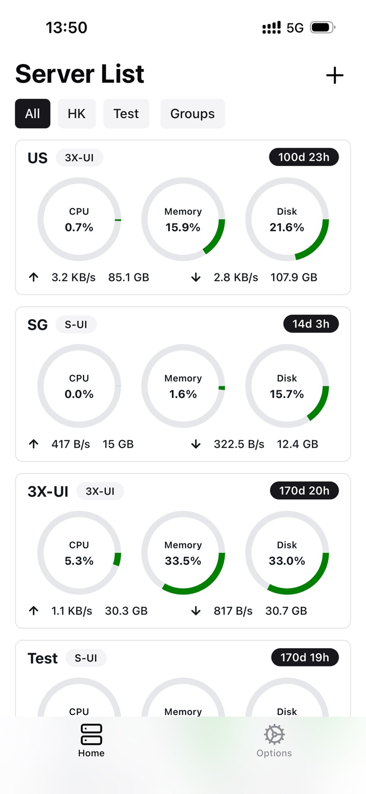 RayBoxUI iphone screenshot 1