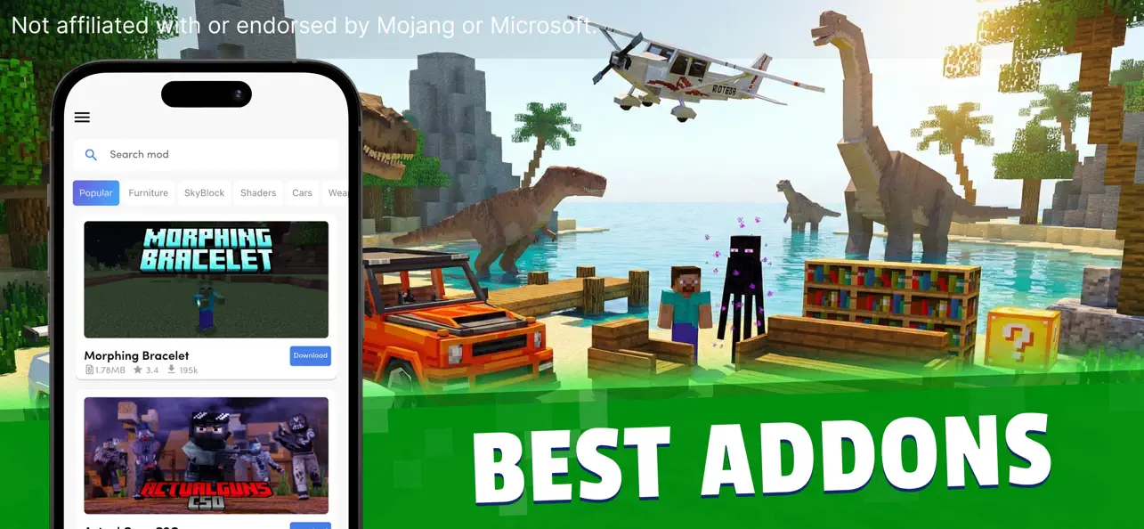 Screenshot #1 pour ModBox: Addons for Minecraft