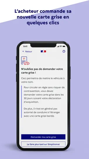 Capture d'écran de Simplimmat sur iPhone 6