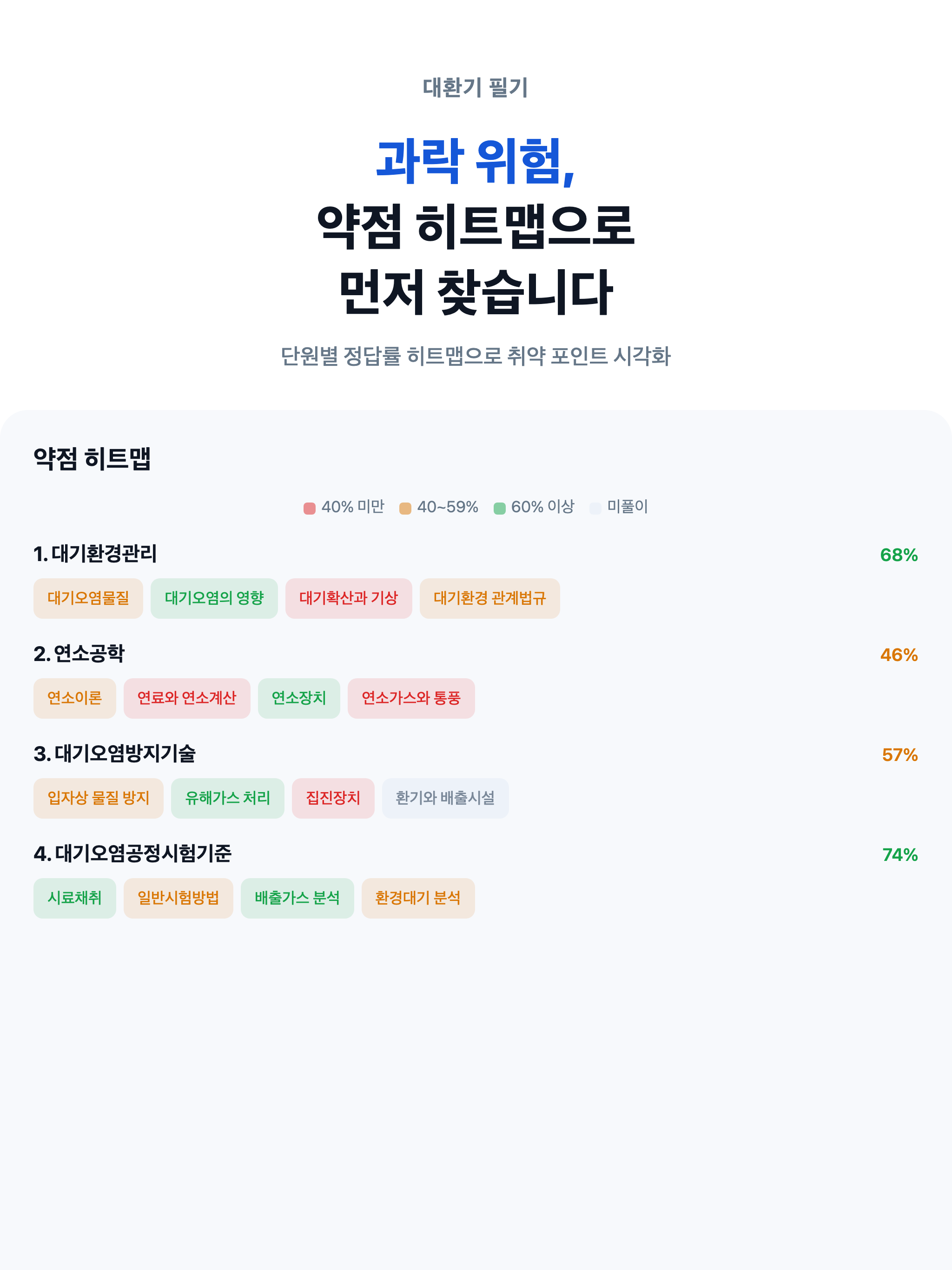 대환기 필기 - 대기환경기사 필기 시험 대비 screenshot 13