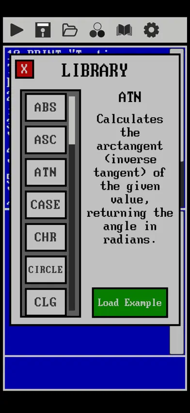 QuackBASIC: Code in BASIC screenshot 4