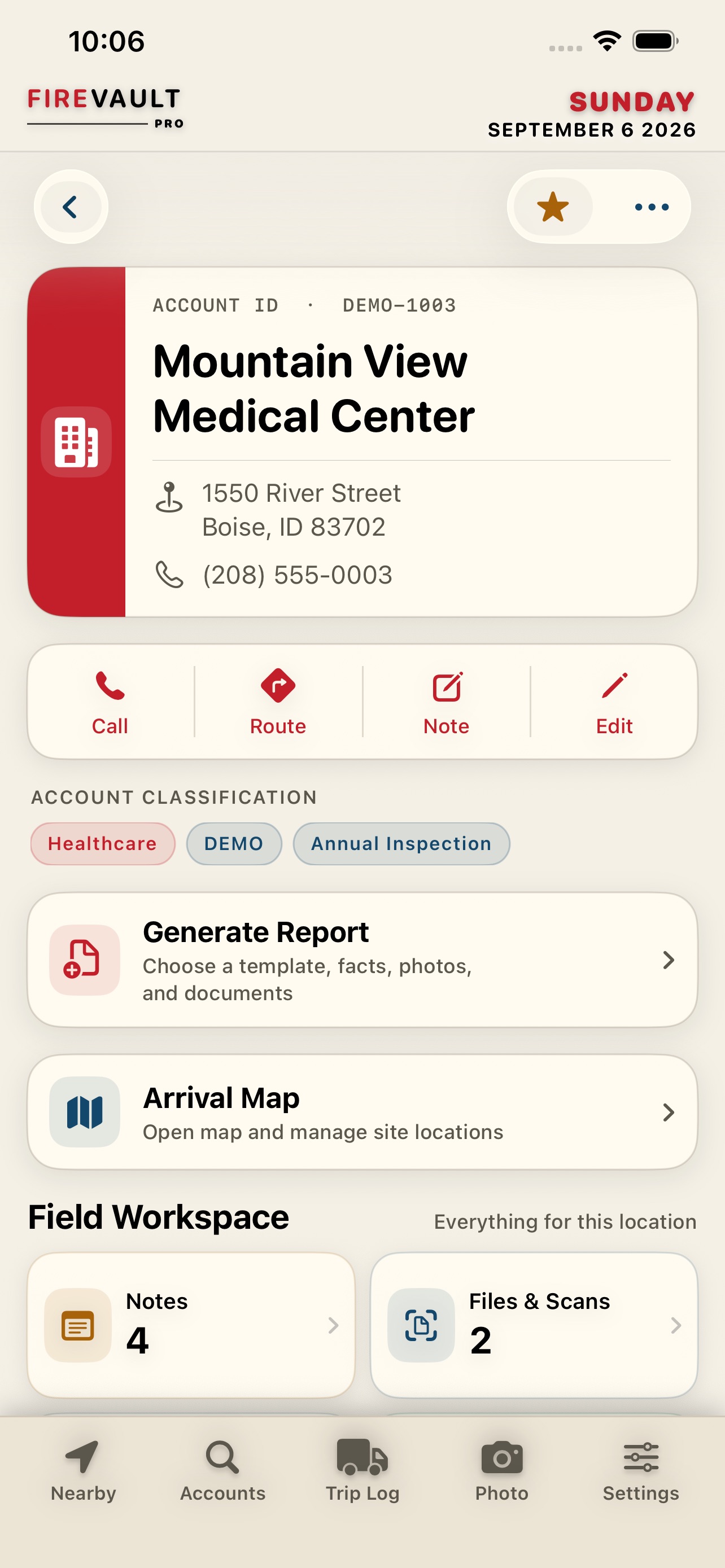 Screenshot 3 of FireVault Pro
