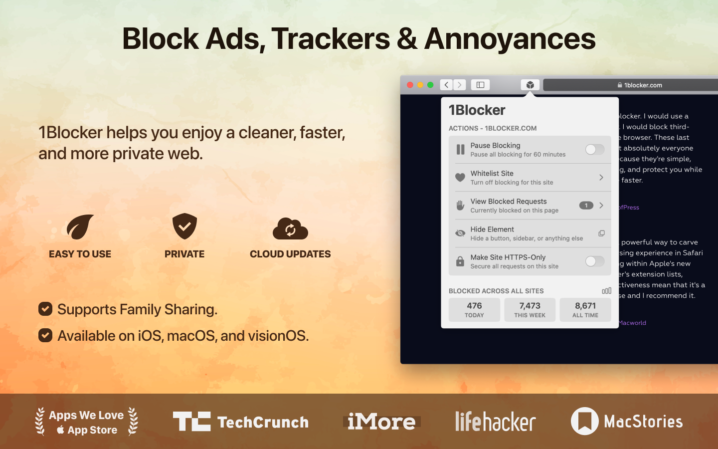 1Blocker: Ad Blocker