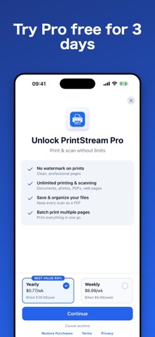 PrintStream: Smart Printer App Screenshot 5 of 5