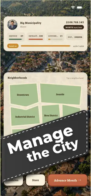 City Mayor: Strategy Game screenshot 1