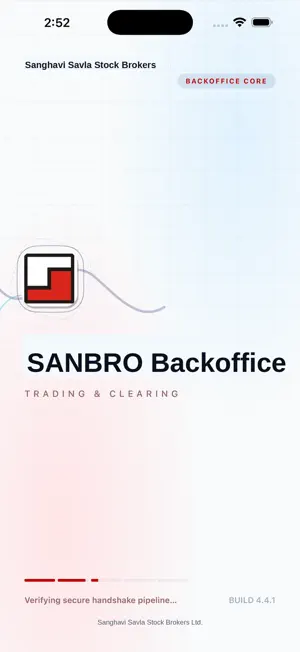 SANBRO Backoffice screenshot 1