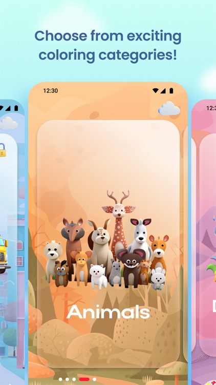 Hue Land - Drawing & Coloring screenshot-3