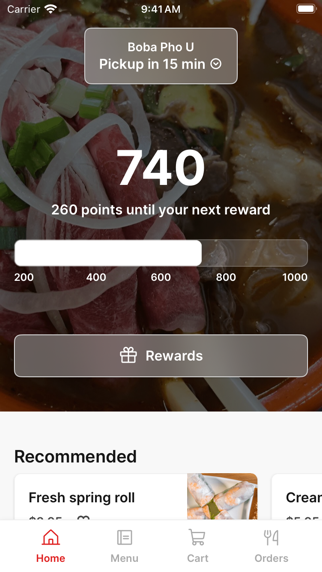 Boba Pho U app screenshot
