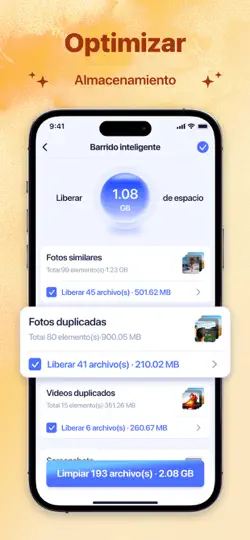 Captura de pantalla de Whirlwind Clean: Cleanup Space en iPhone 2