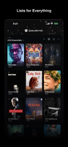 Queuebrick: Movie & TV Tracker Screenshot 6 of 8