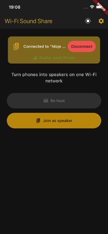 Wi-Fi Sound Share screenshot