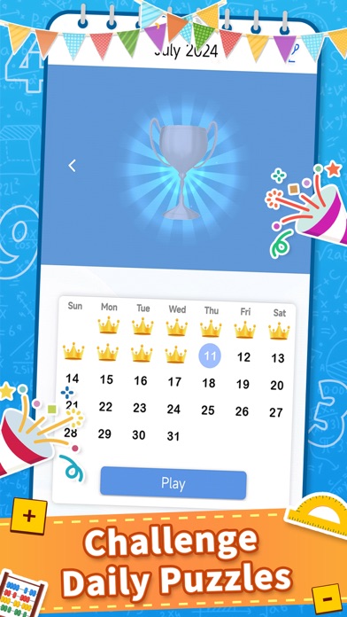 Cross Math - Math Game Screenshot
