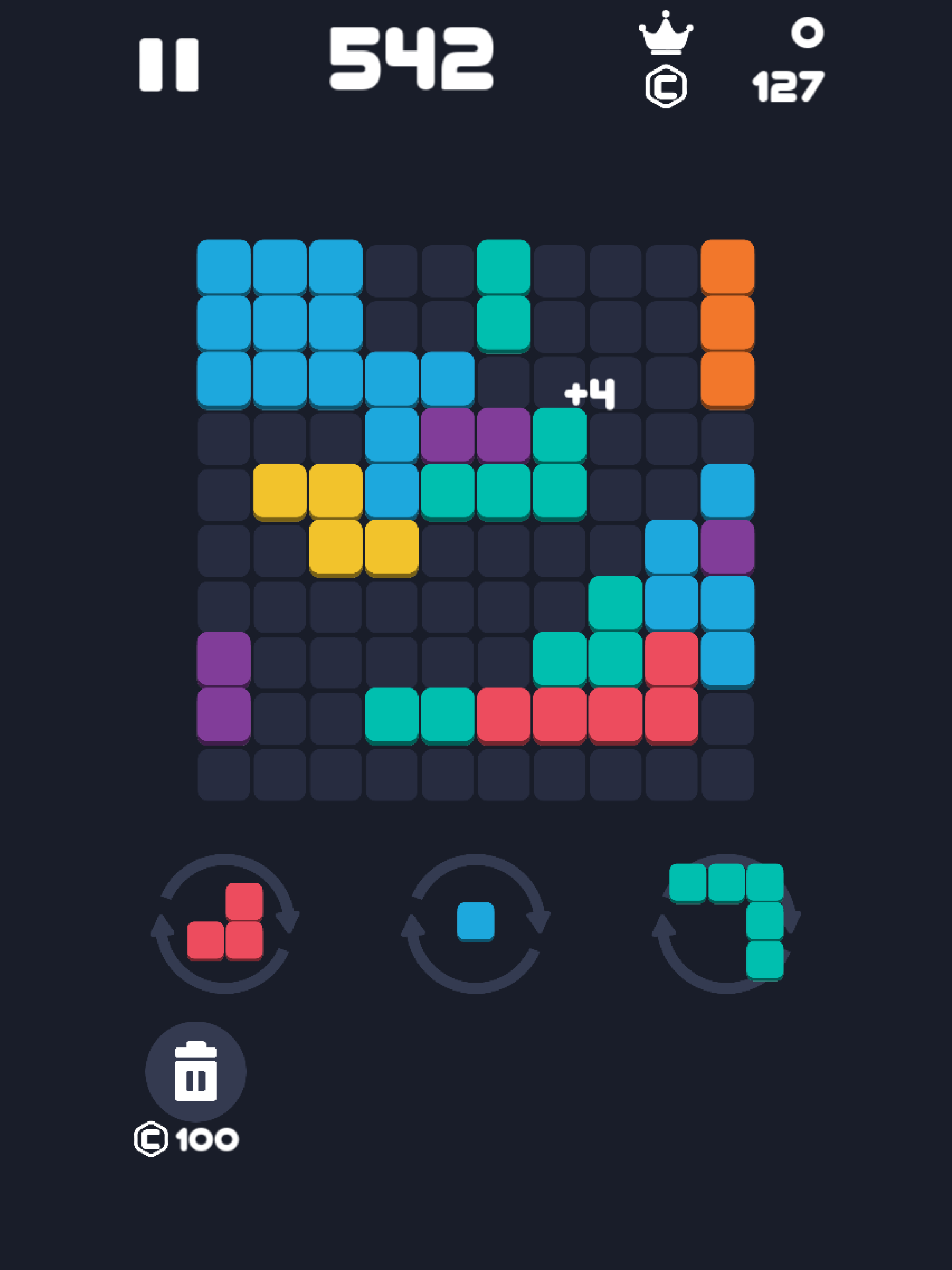 Block 1010 : Classic & Hexagon screenshot 8