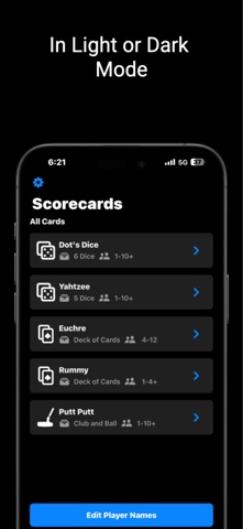Classic Scorecards Screenshot 2 of 5