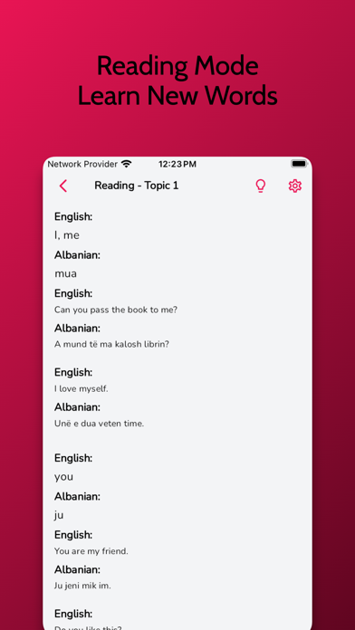 Albanian Learning - Beginners Screenshot