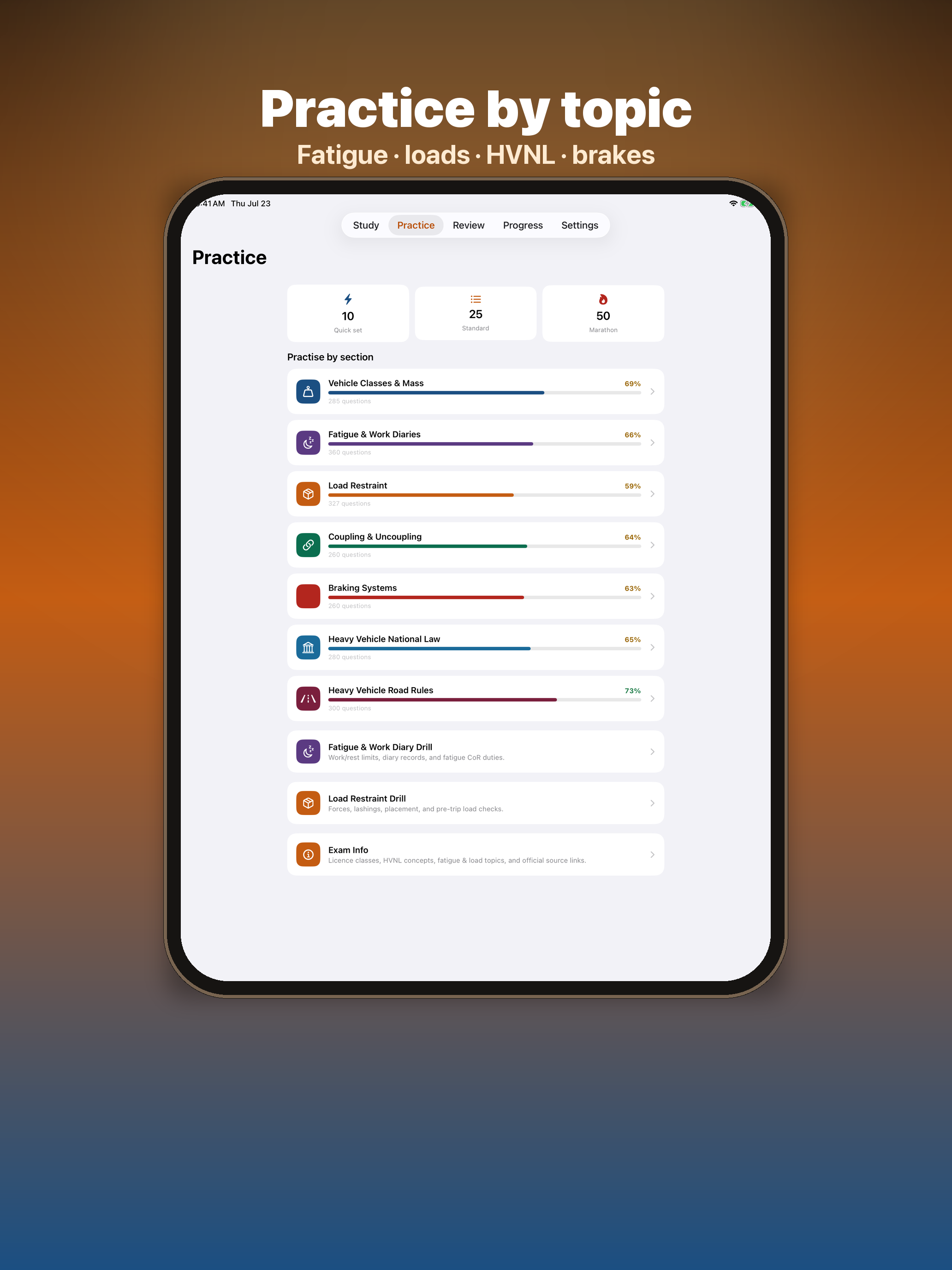 Australian HV Test Prep screenshot 9