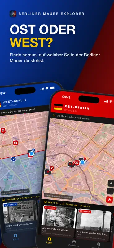 Berliner Mauer Explorer screenshot 1 of 5