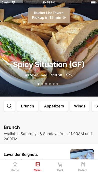 App screenshot
