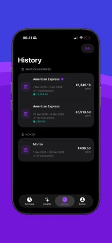 Nami: Spending Tracker screenshot