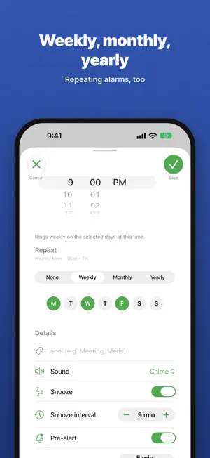 Toki - Date & Time Alarm screenshot 3