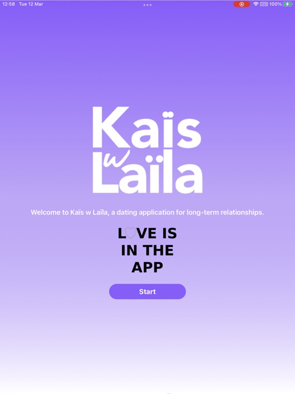 App screenshot