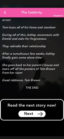 Love Chat Interactive Stories iPhone screenshot